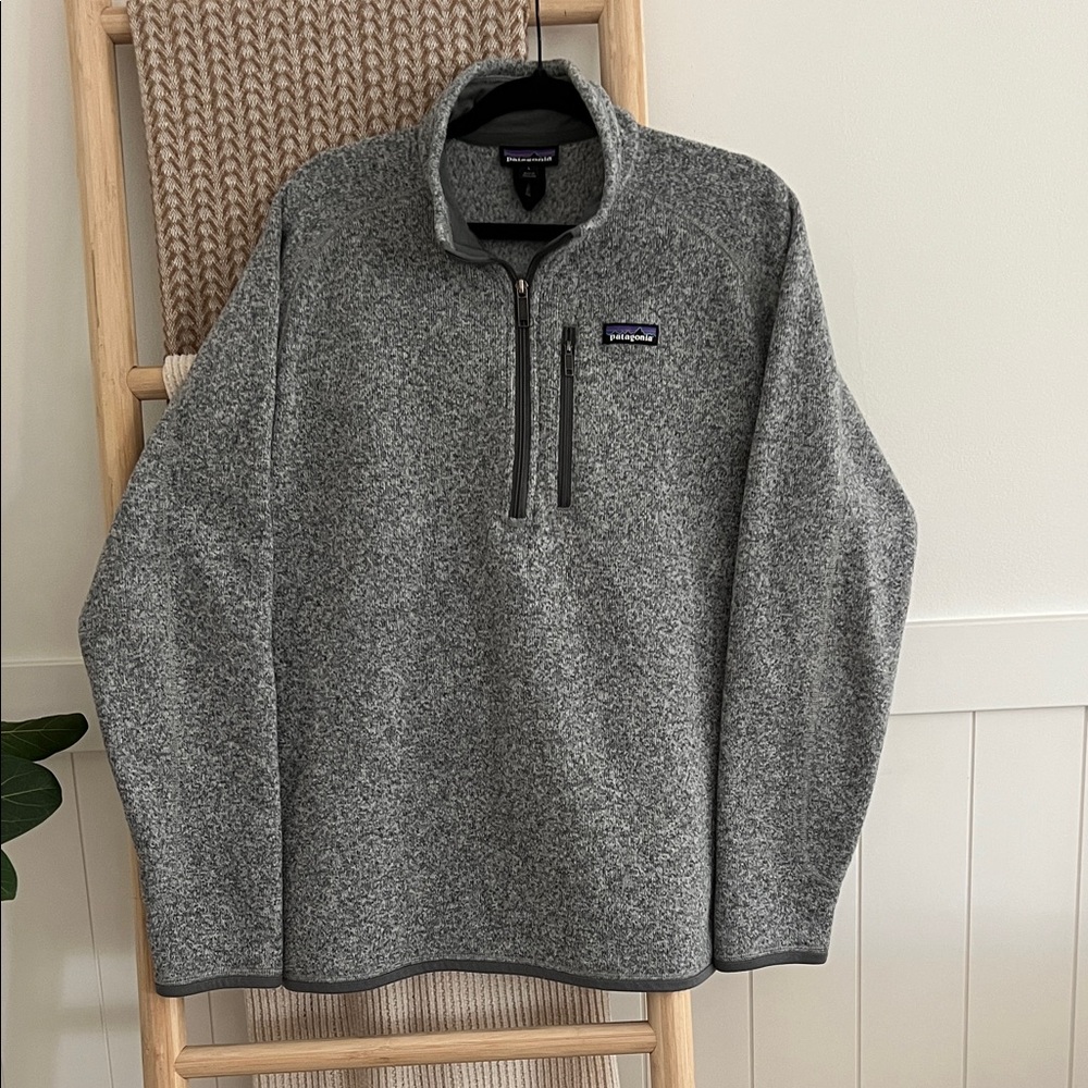 Patagonia Men's Stonewash Better Sweater 1/4 Zip Fleece